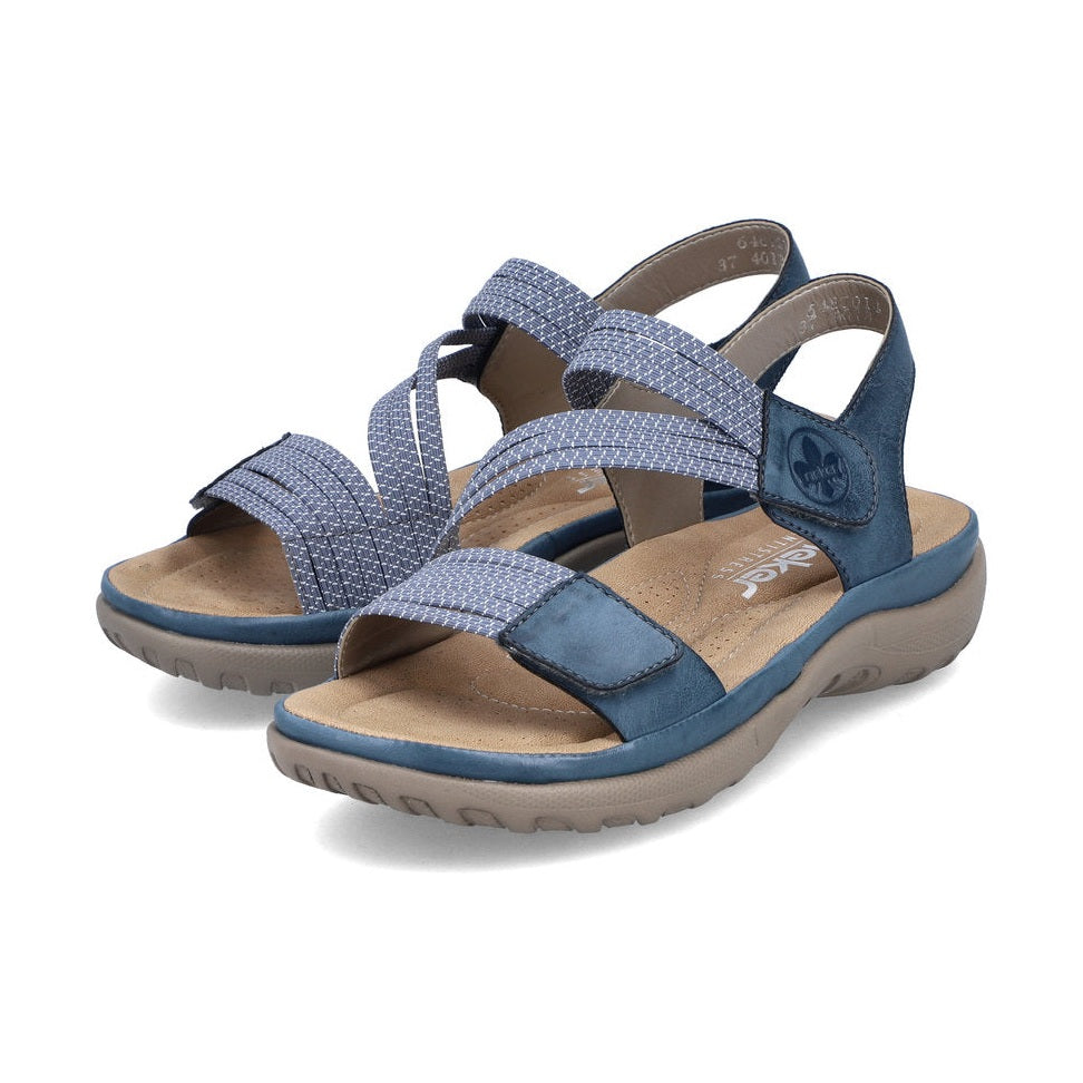 Rieker Casual Sandal 64870-14 BLUE
