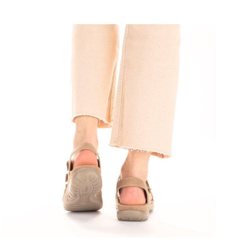 Rieker Casual Sandal 64870-62 BEIGE