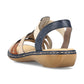 Rieker Casual Sandal 65918-90 BLUE MULTI