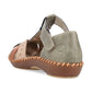 Rieker Casual Sandal Shoe M1655-54 OLIVE