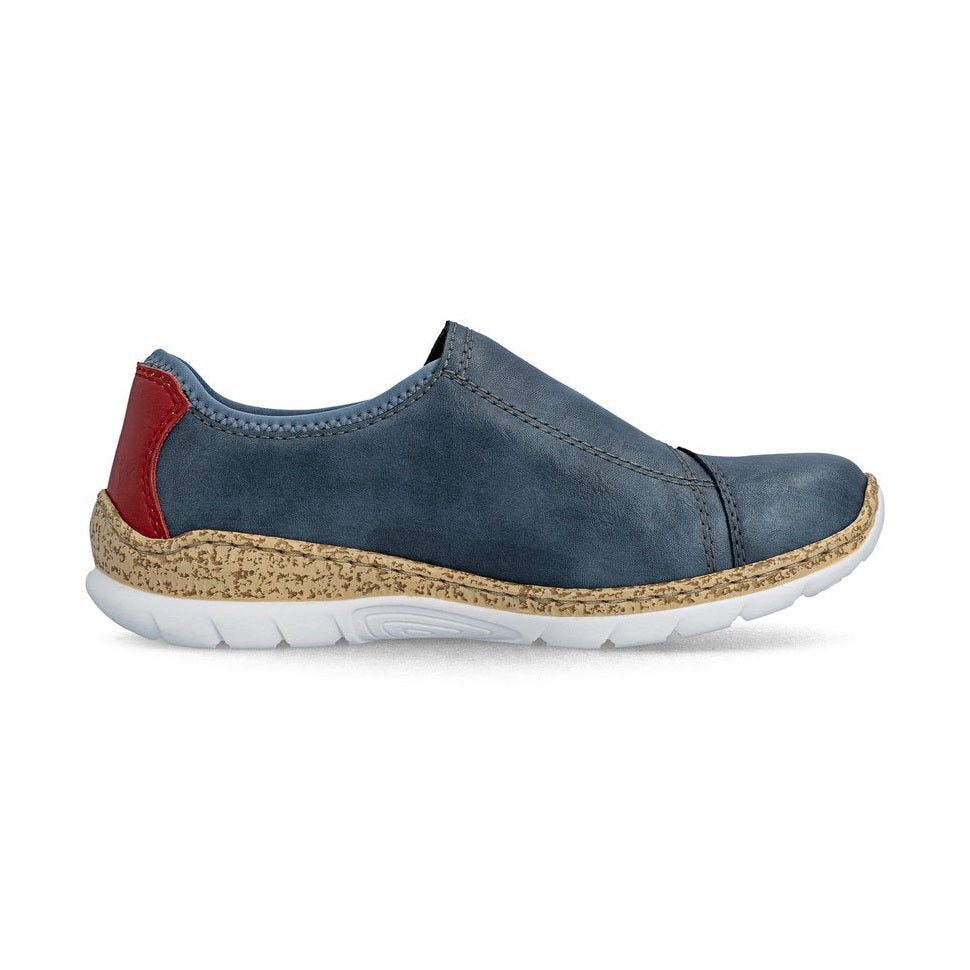 Rieker Casual Slip-on Shoe N4264-14 NAVY