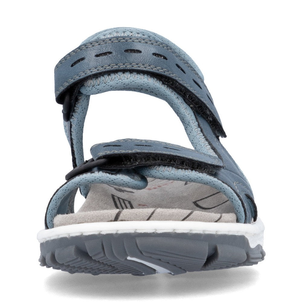 Rieker Casual Walking Sandal 68866-12 BLUE