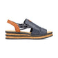 Rieker Casual Wedge Sandal 62962- NAVY