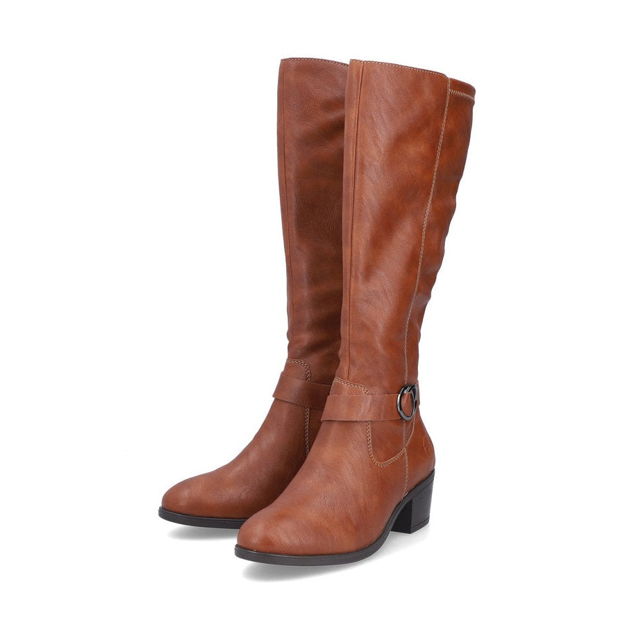 Rieker Classic Long Riding Boot 73990-22 NUT