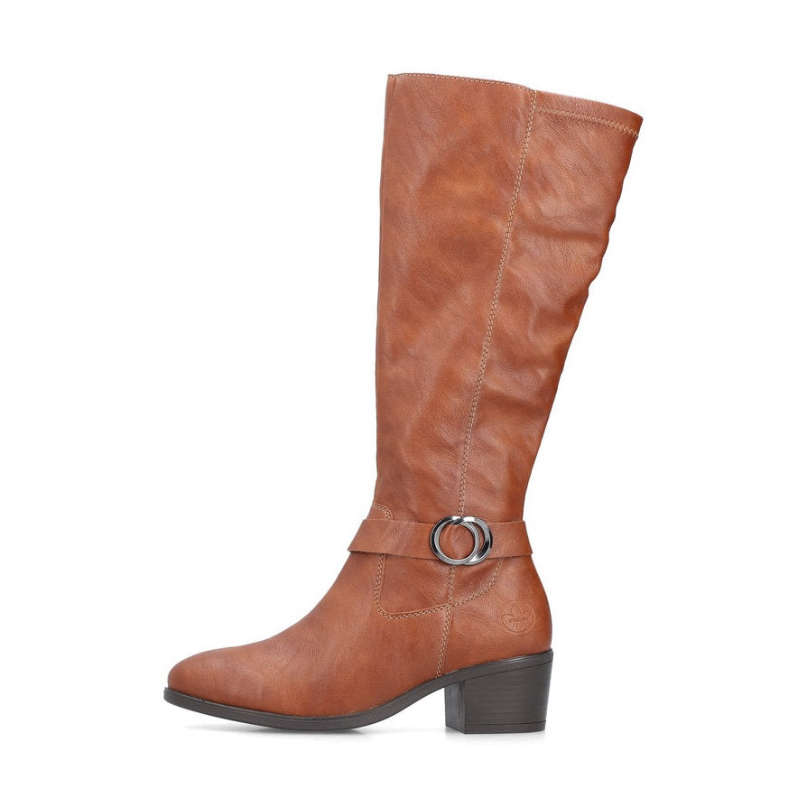 Rieker Classic Long Riding Boot 73990-22 NUT