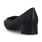 Rieker Classic Low Heeled Court Shoe 43453-00 BLACK