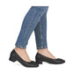 Rieker Classic Low Heeled Court Shoe 43453-00 BLACK