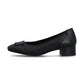 Rieker Classic Low Heeled Court Shoe 43453-00 BLACK