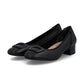 Rieker Classic Low Heeled Court Shoe 43453-00 BLACK