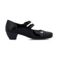Rieker Classic Patent Leather Bar Shoe 41758-00 BLACK