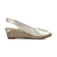 Rieker Classic Wedge Sandal 62462-90 LIGHT GOLD
