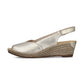 Rieker Classic Wedge Sandal 62462-90 LIGHT GOLD