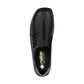 Rieker L1777 BLACK Soft Leather Lightweight Slip On Shoe L1777-00