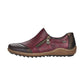 Rieker L7571 WINE MULTY Waterproof zip fastening shoe L7571-25