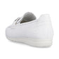 Rieker L9355 WHITE Slip On Loafer Shoe L9355-80