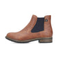 Rieker Ladies Boot 72254 Classic elastic sided boot with zip TAN 72254-24