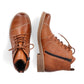 Rieker Ladies Boot 73501 TAN Soft Lace up ankle boot with Zip 73501-24