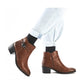 Rieker Ladies Boot 73970 Classic ankle boot with zip NUT 73970-22