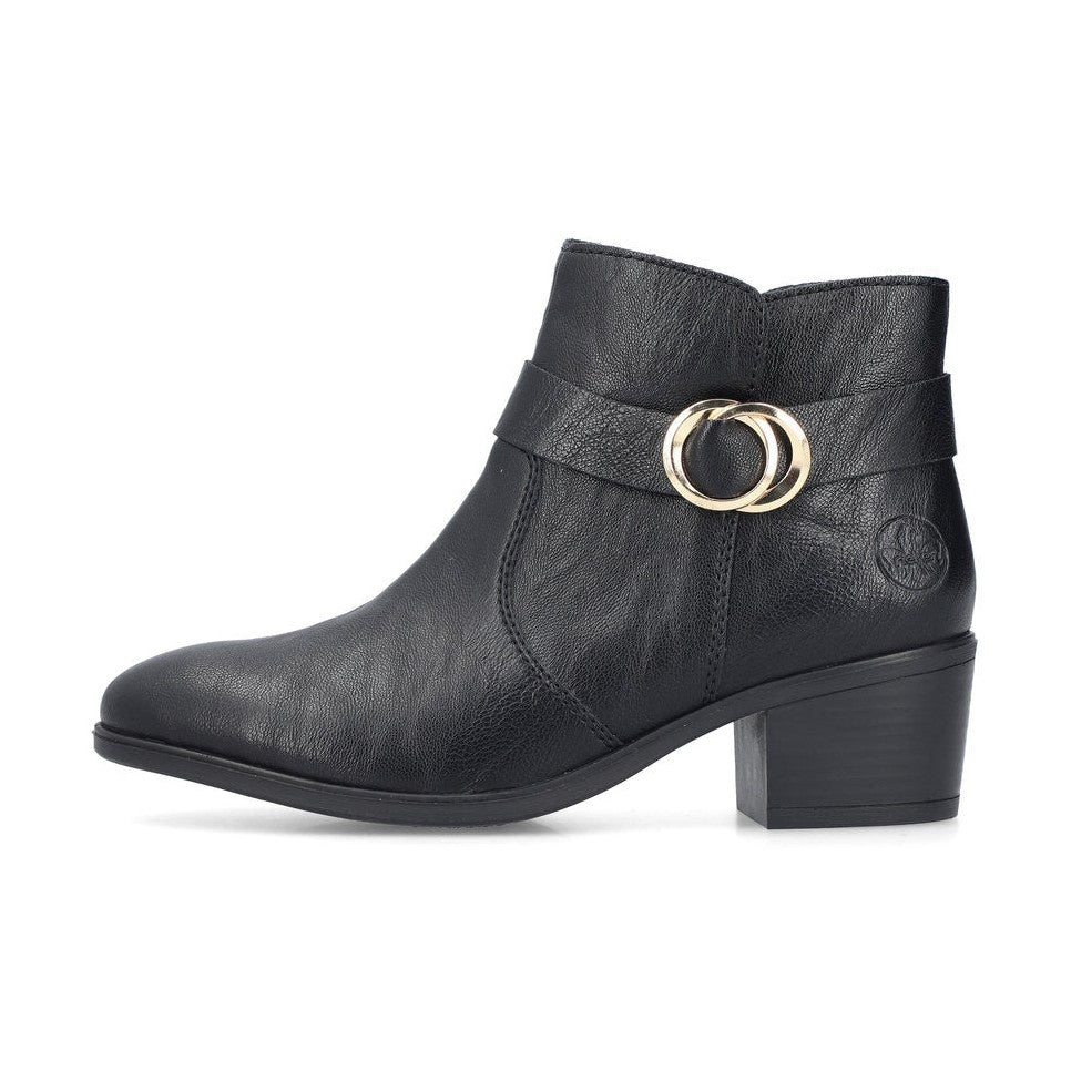 Rieker Ladies Boot 73975 BLACK 73975-00
