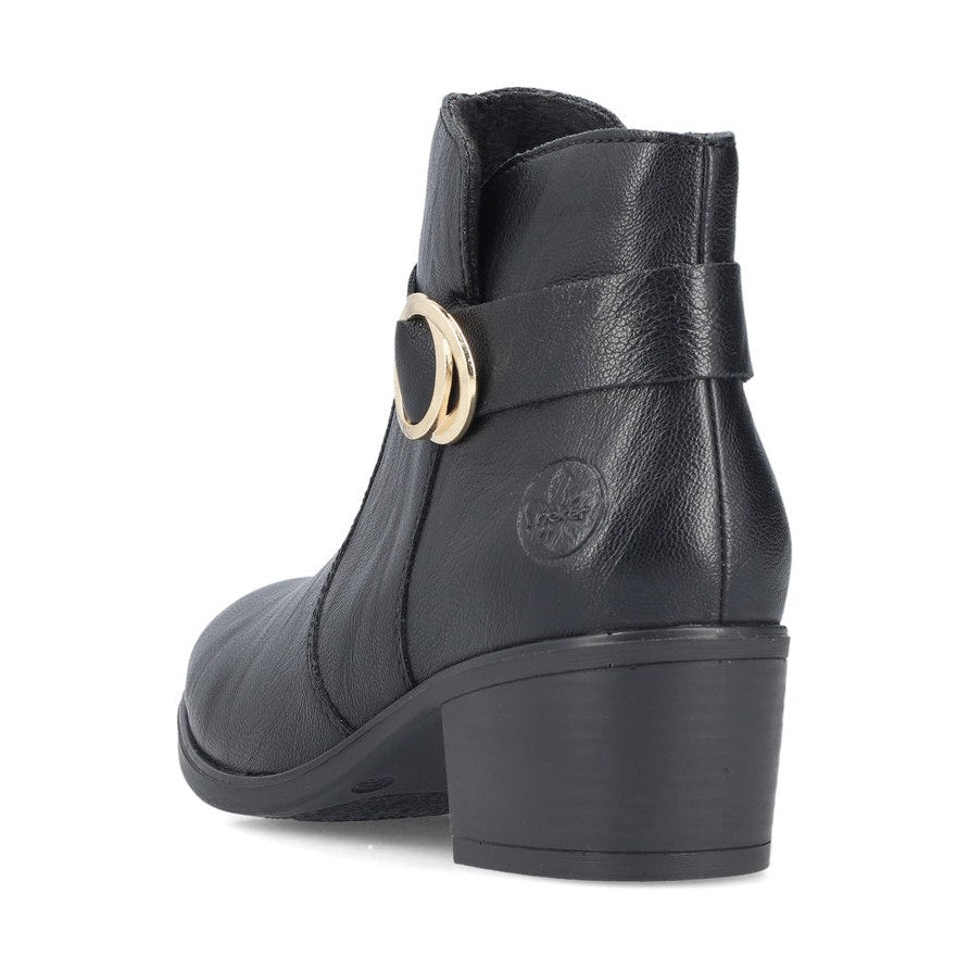 Rieker Ladies Boot 73975 BLACK 73975-00