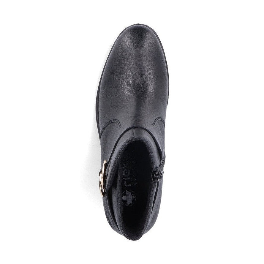 Rieker Ladies Boot 73975 BLACK 73975-00