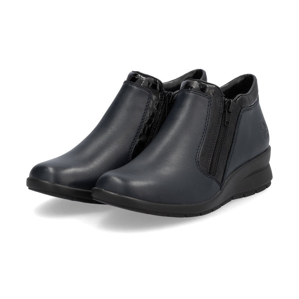 Rieker Ladies Boot L4883 NAVY L4883-14