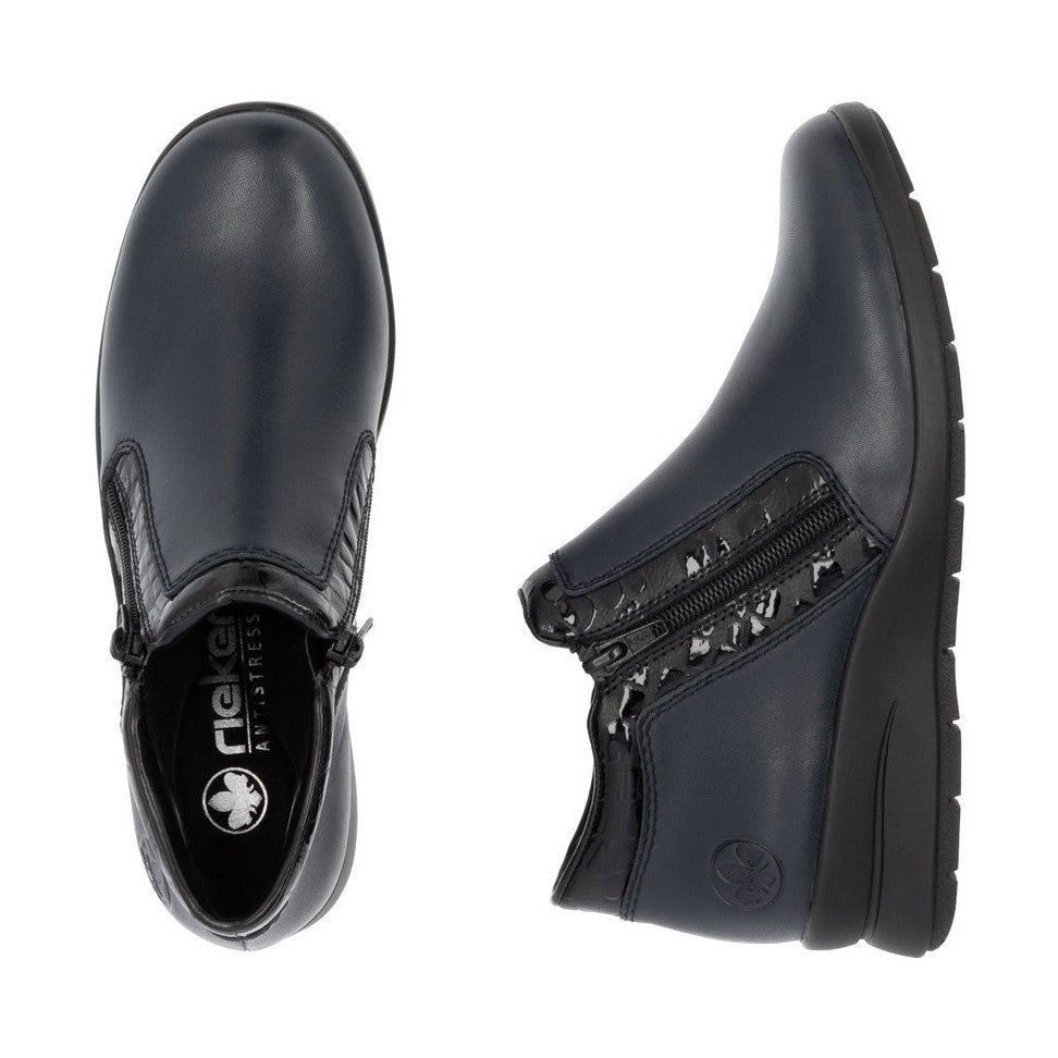 Rieker Ladies Boot L4883 NAVY L4883-14