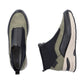 Rieker Ladies Boot N9362 GREEN Trainer style front zip ankle boot N9362-54