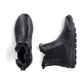 Rieker Ladies Boot Z0061 Flat Ankle boot with fleece lining and zip BLACK Z0061-00