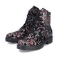 Rieker Ladies Boot Z2841 Metallic Print Ankle boot BLACK MULTI Z2841-90