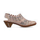 Rieker Ladies shoe with sling back 46778-64 Beige COMBI