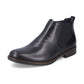 Rieker Men's Ankle boot with zip in leather BLACK 10374-00