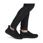 Rieker Men's Casual Shoe Extra Wide Step-in 06052-00 BLACK