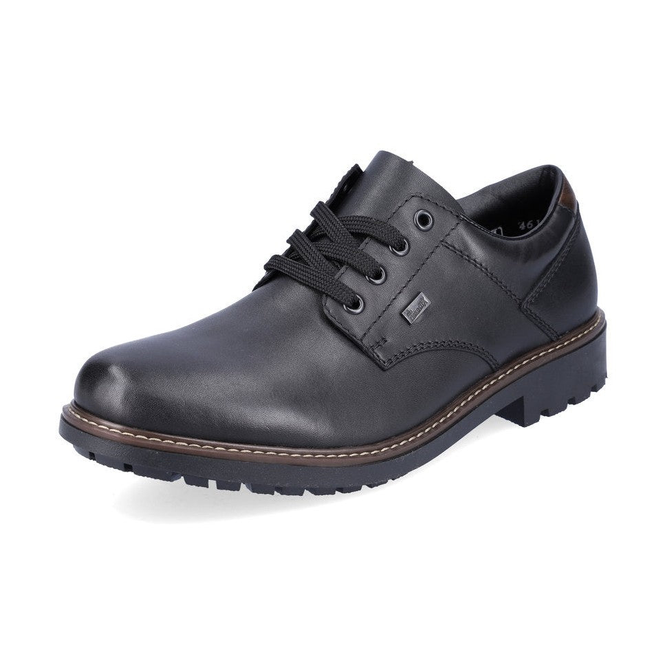 Rieker Men's Lace up Shoes F4611-00 BLACK