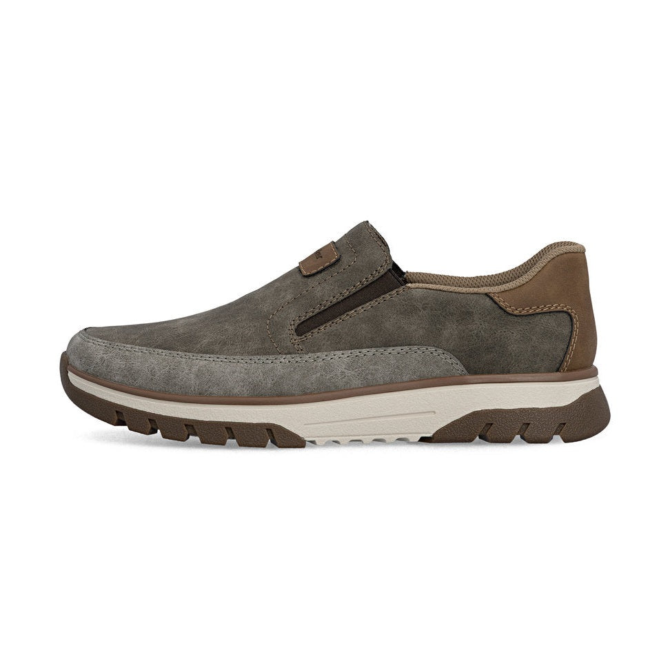 Rieker Mens Casual Slip On Shoe BROWN B9350-25