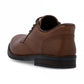 Rieker Mens Ready To Go Hands Free Slip On Formal Shoe BROWN 10353-24