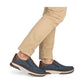 Rieker Mens Slip On Casual Shoe B9350-15 BLUE