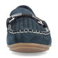 Rieker Moccasin Loafer Shoe 40253-14 Slip on in Navy