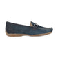 Rieker Moccasin Loafer Shoe 40253-14 Slip on in Navy