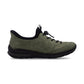 Rieker N3267 GREEN Slip On Casual Shoe N3267-52