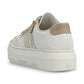 Rieker Platform Trainer With Lace And Zip M1912-80 CREAM M1912-80