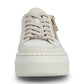 Rieker Platform Trainer With Lace And Zip M1912-80 CREAM M1912-80