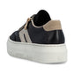 Rieker Platform Trainer With Lace And Zip M1912-00 BLACK