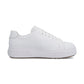 Rieker Platform Trainer With Lace And Zip M7701-80 WHITE
