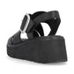 Rieker R-Evolution Chunky Wedge Sandal W1550-00 BLACK