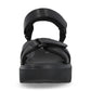 Rieker R-Evolution Chunky Wedge Sandal W1552-00 BLACK