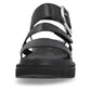 Rieker R-Evolution Chunky Wedge Sandal W1650-00 BLACK