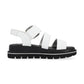 Rieker R-Evolution Chunky Wedge Sandal W1650-80 WHITE