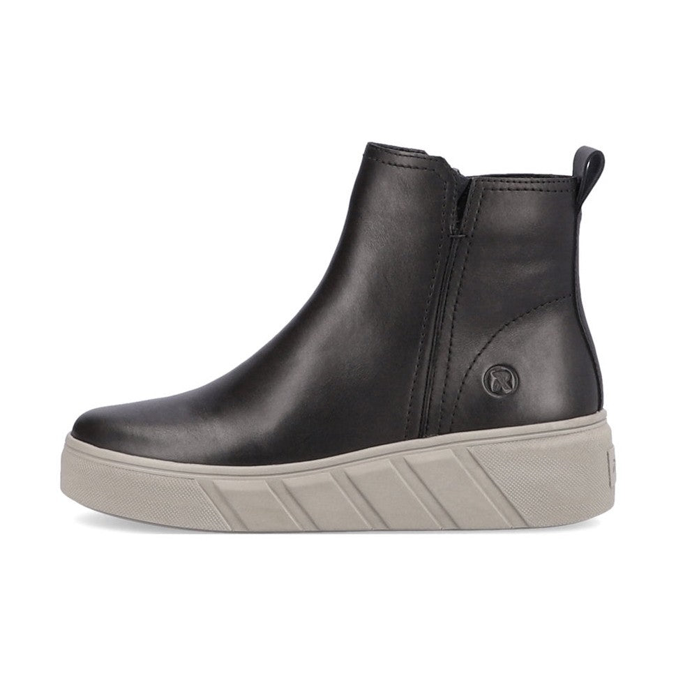 Rieker R'evolution Ankle Boot Zip W0562-00 BLACK