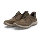 Rieker Ready2Go Men Shoe 03656-24 BROWN Extra wide slip-on with Elasticated Lace